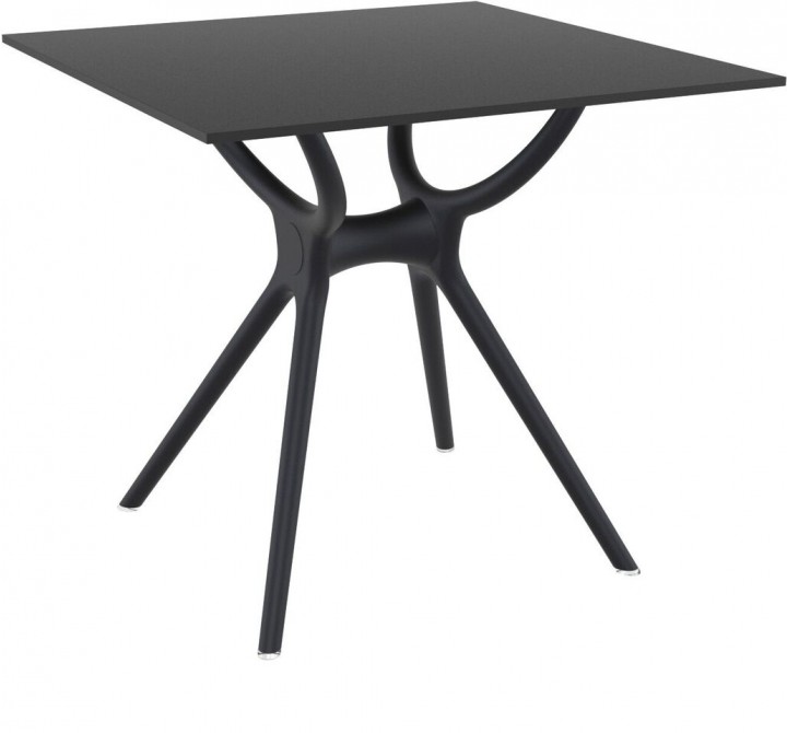 Air Square Table 31 inch - Black - Angled