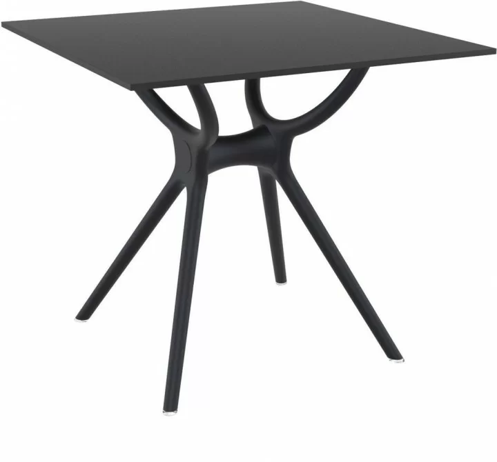 Air Square Table 31 inch - Black - Angled