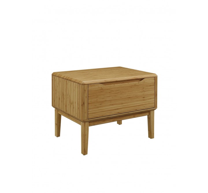 Greenington Currant Nightstand Caramelized - Front Side Angle