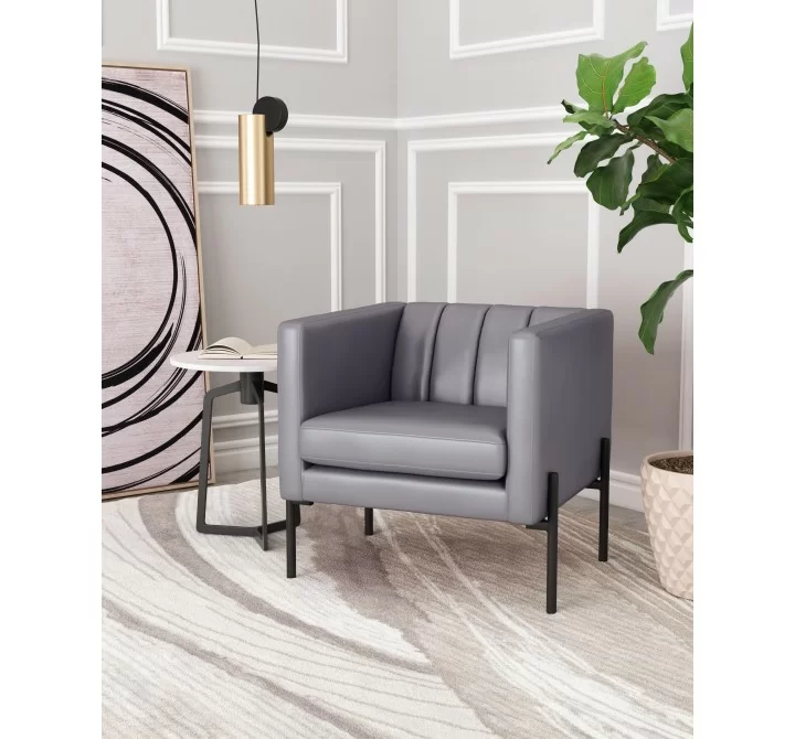 Jess Accent Chair Gray - Lifestyle 1