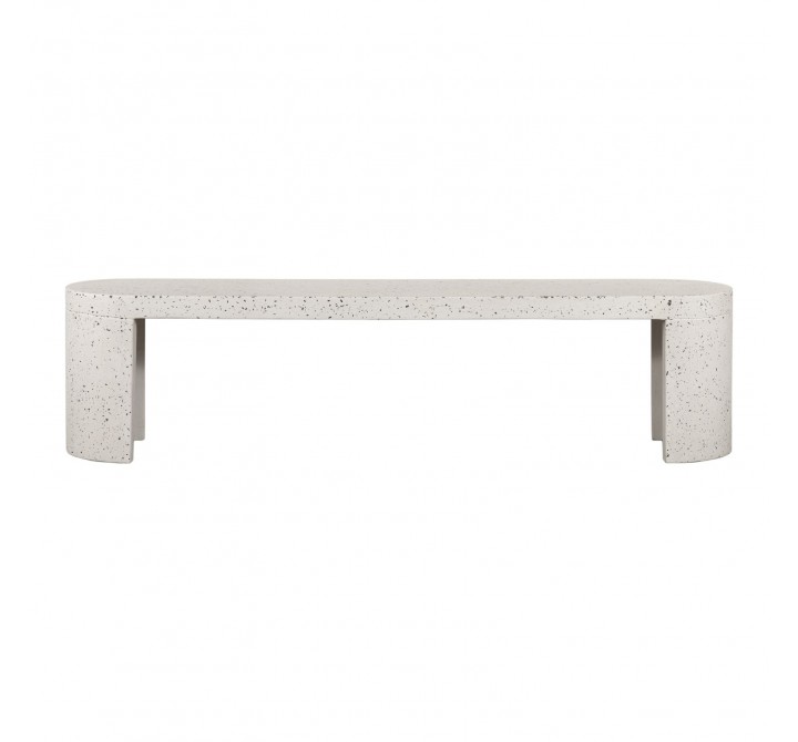 Moe's Home Collection Lyon Outdoor Bench - Front  Angle