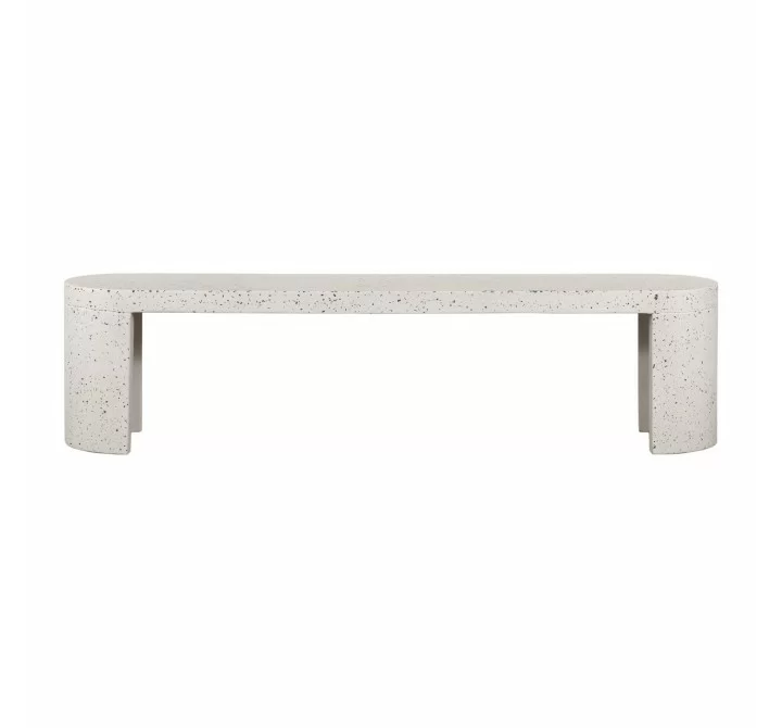 Moe's Home Collection Lyon Outdoor Bench - Front  Angle