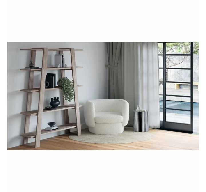 Moe's Home Collection Koba Chair - Maya White - Lifestyle