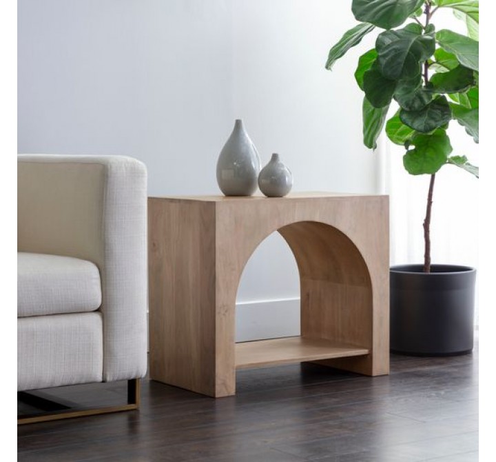 Sunpan Salma Side Table - Lifestyle