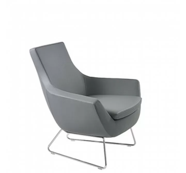 Mobili Modern Joy Leatherette Arm Chair