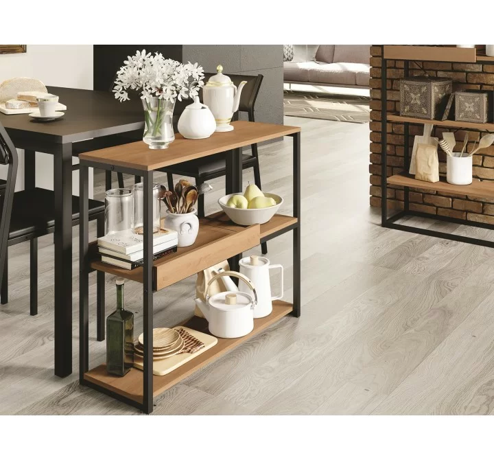 Casabianca NOA Console Table In Birch - Lifestyle