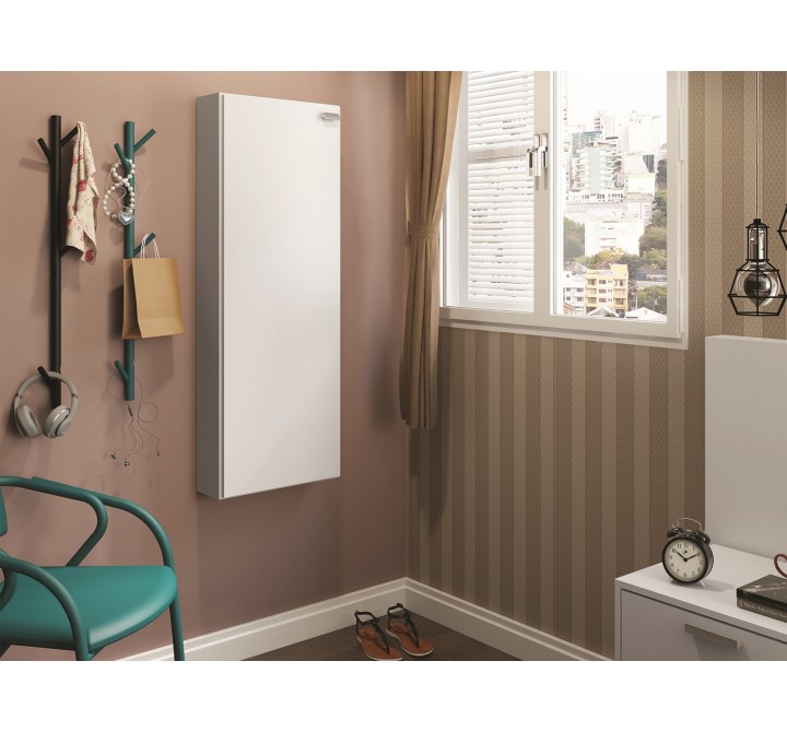 Casabianca NOA Shoe Rack In Matte White - Lifestyle