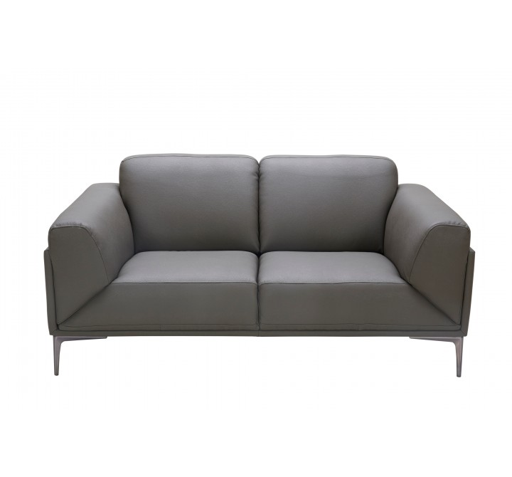J&M Furniture King Leather Sofa Loveseat