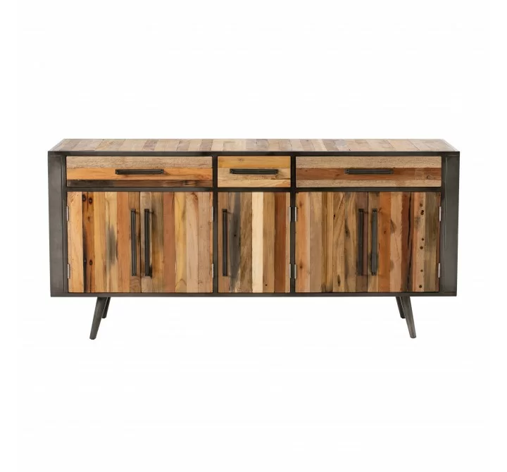 Nova Solo Nordic Buffet - 5 Doors, 3 Drawers - Front Angle