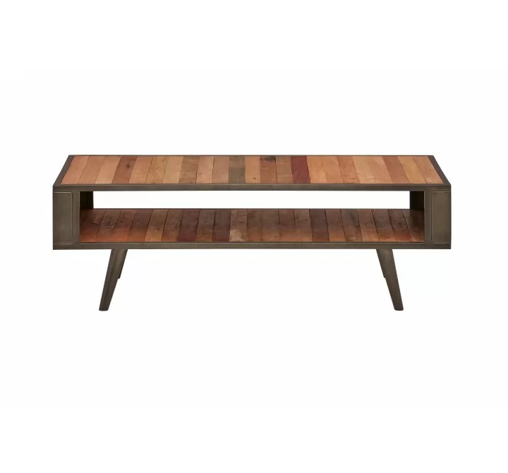 Nova Solo Coffee Table Open Shelf - Front Angled