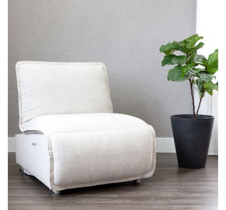 Sunpan Nora Power Recliner - Motto Stucco - Lifestyle