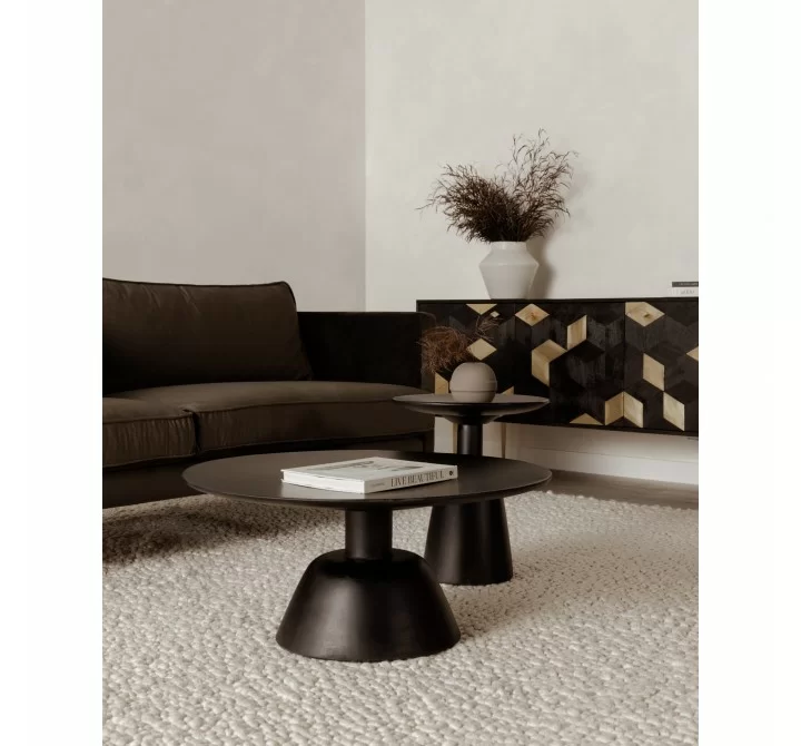 Moe's Home Collection Nels End Table Black - Lifestyle