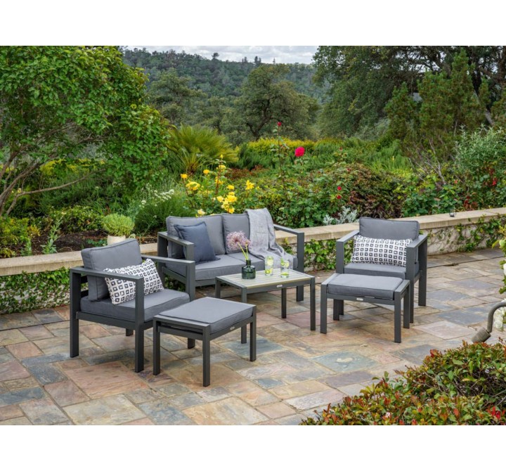 Tortuga Outdoor Lakeview 6pc Conversation Set 