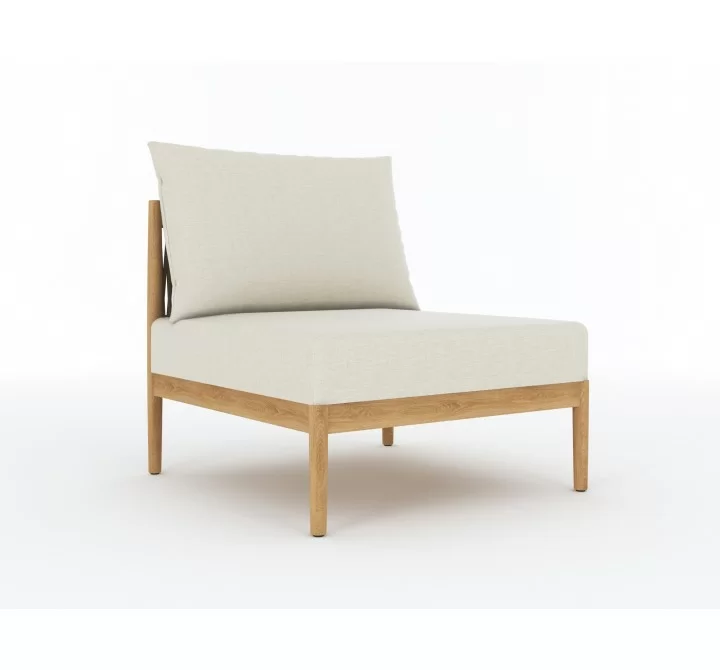 Royal Teak San Lucas Armless Front