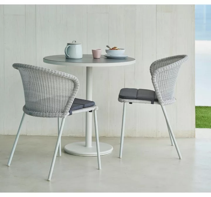 Cane-Line Lean Chair Grey Cushion Chair Set