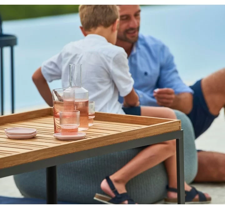 Cane-Line Level Coffee Table Close View