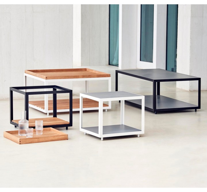Cane-Line Level Coffee Table Large Table Top 2 (Pcs) multi size view