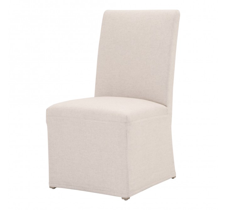 Essentials For Living Levi Dining Chair in Jute - Front Side Angle