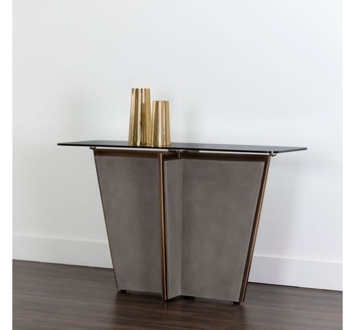 Sunpan Paros Console Table - Lifestyle