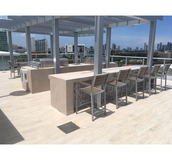 Napa Bar Arm Chair - Lifestyle