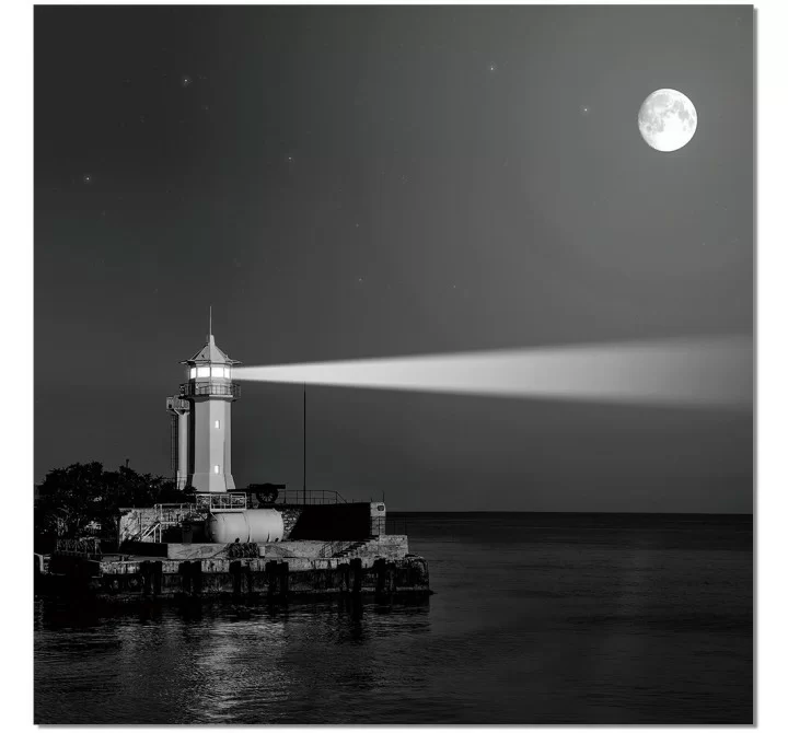 J&M Furniture Acrylic Wall Art Light House | SH-71594A