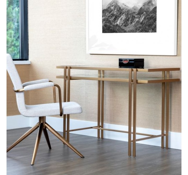 Sunpan Lizette Desk - Lifestyle