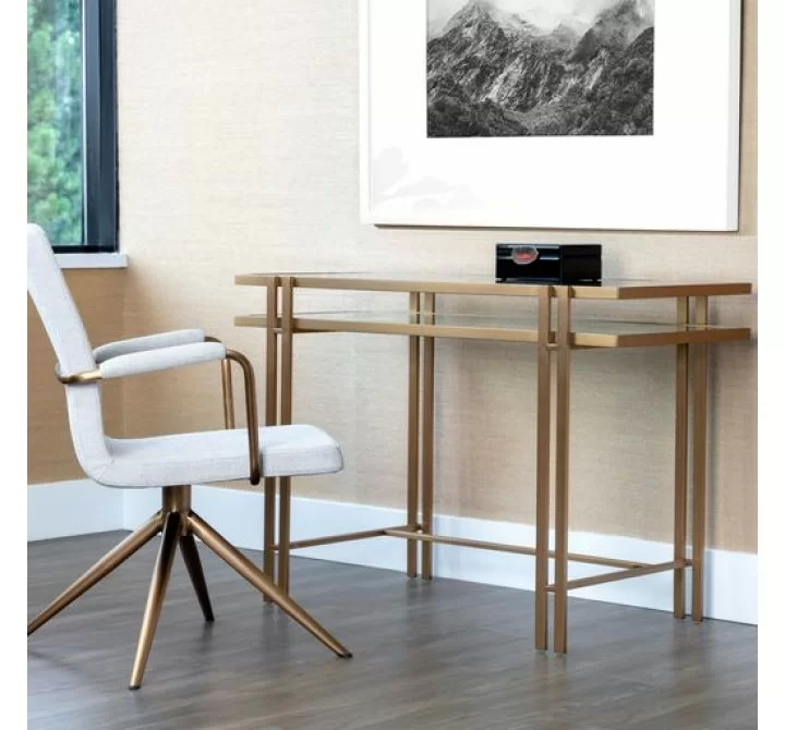 Sunpan Lizette Desk - Lifestyle