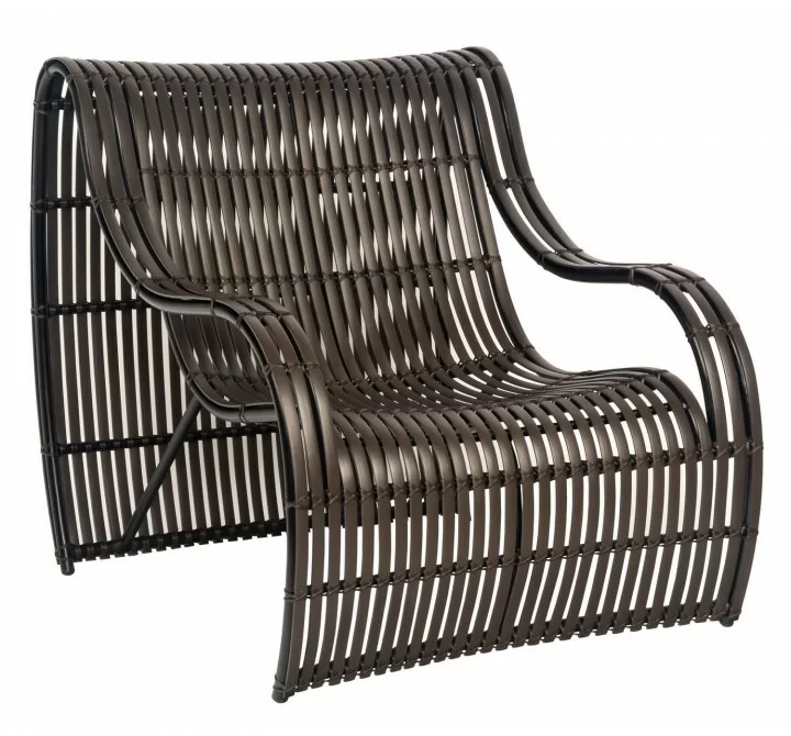 Woodard Loft Large Lounge Chair - Angled