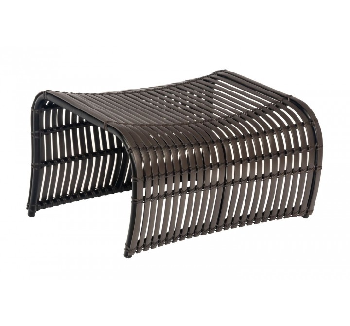 Woodard Loft Ottoman - Angled