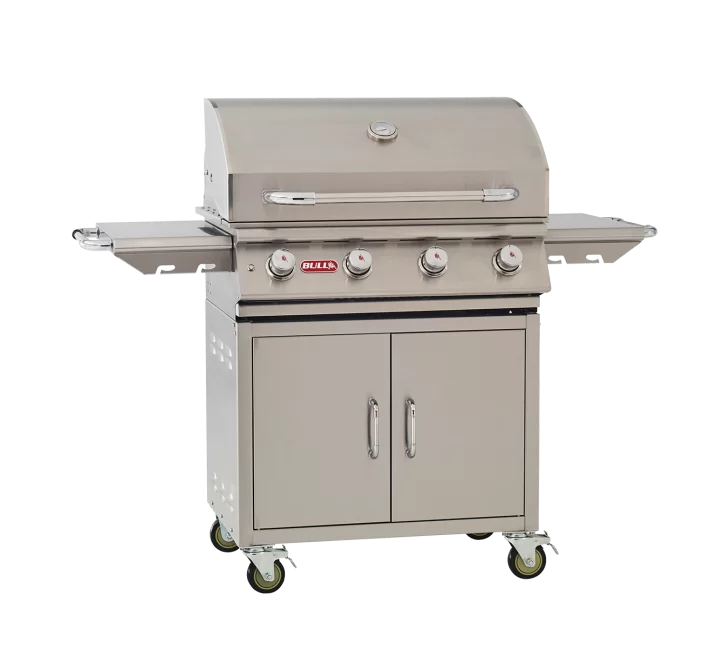 Bull BBQ Lonestar "Select" Complete Cart LP - Front and Closed