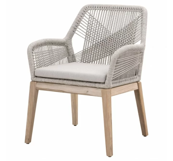 Essentials For Living Loom Outdoor Armchair - Front Side Angle