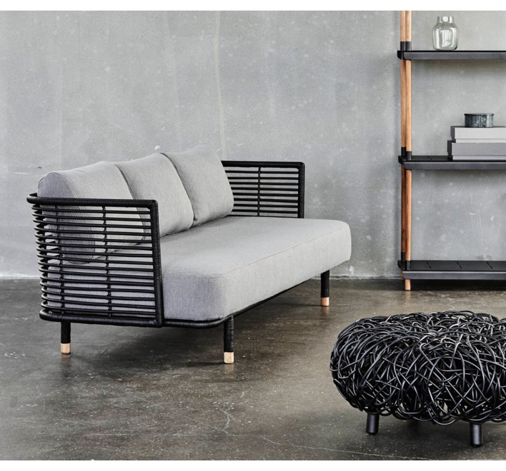 Cane-Line Loop Footstool INDOOR
