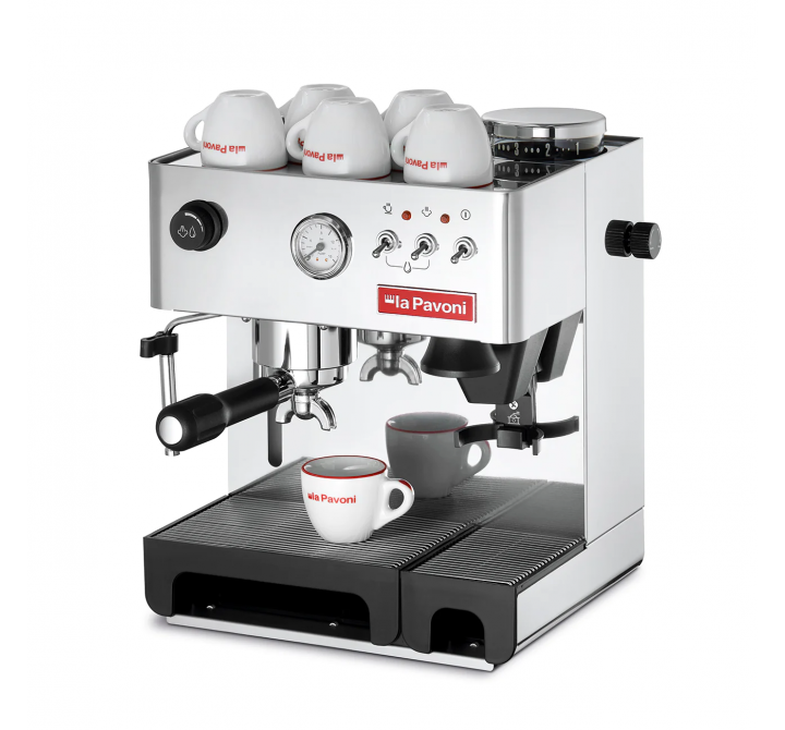 La Pavoni "Domus Bar" Espresso/Cappuccino Machine - Angled