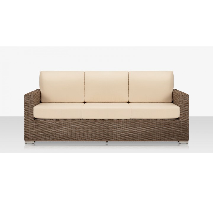 Source Furniture Lucaya Sofa with Standard Cushion California Sand Front