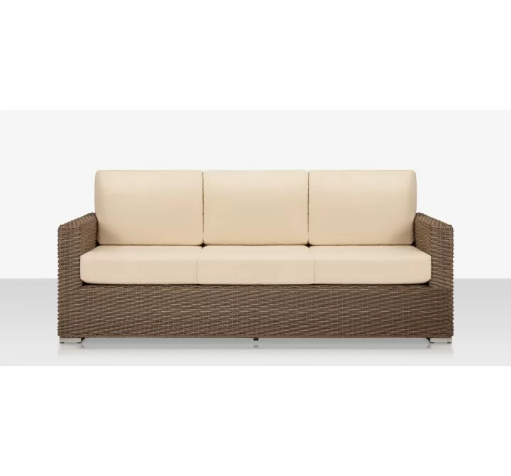 Source Furniture Lucaya Sofa with Standard Cushion California Sand Front