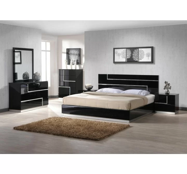 J&M Furniture Lucca King & Queen Size Bed
