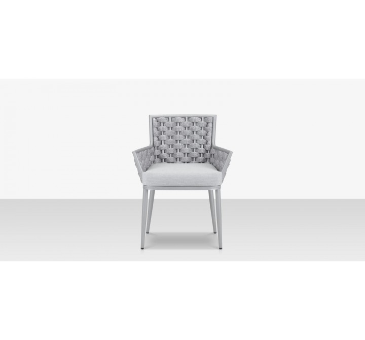 Source Furniture Luxe Dining Arm Chair Front