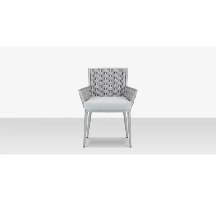 Source Furniture Luxe Dining Arm Chair Front