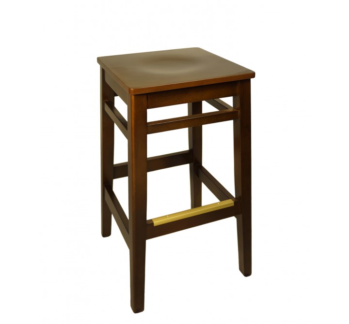  Trevor Backless Barstool In Mahogany