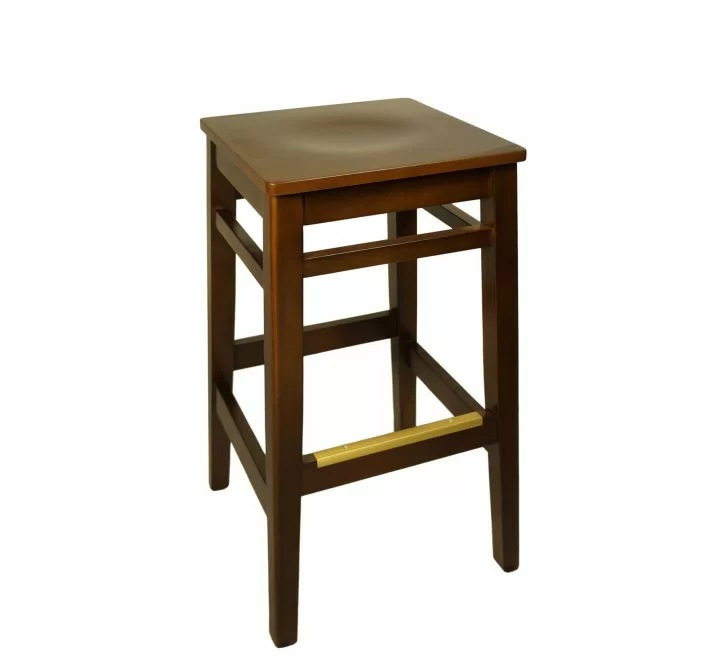  Trevor Backless Barstool In Mahogany