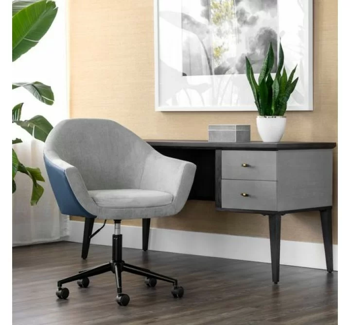 Sunpan Mike Officer Chair Polo Club Stone / Dillon Thunder - Lifestyle