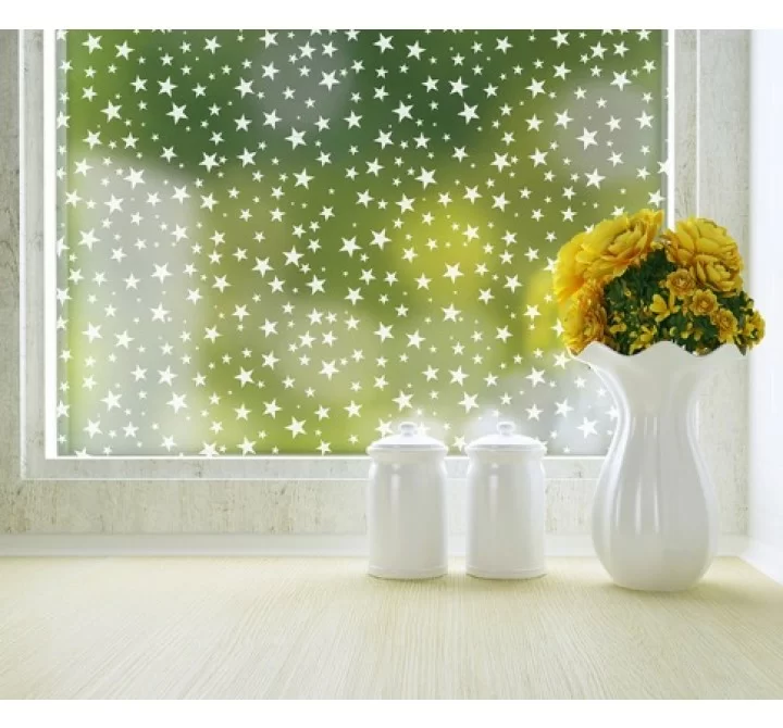 Odhams Press Star Struck Privacy Adhesive Window Film