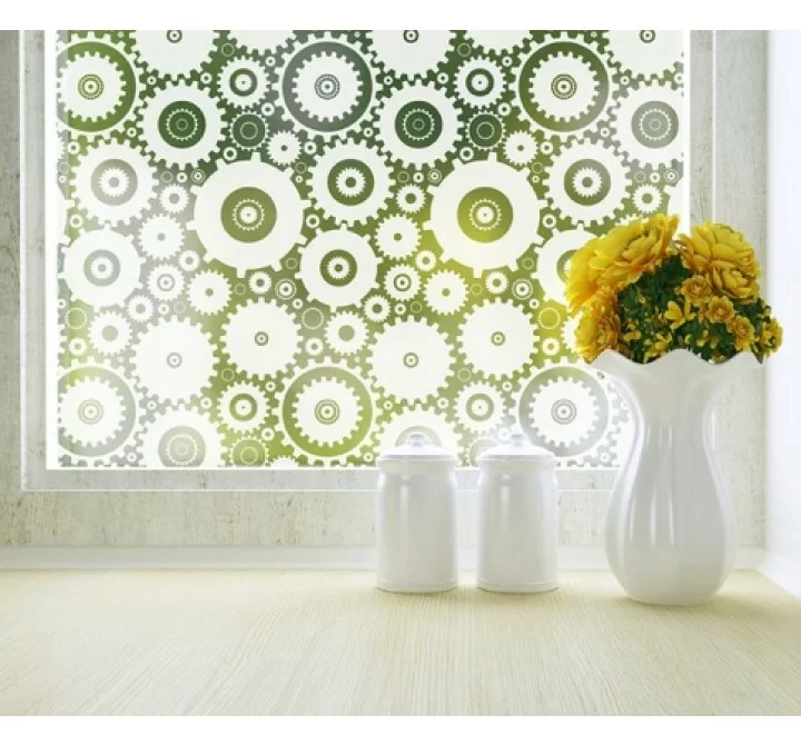 Odhams Press Sprockets Privacy Adhesive Window Film