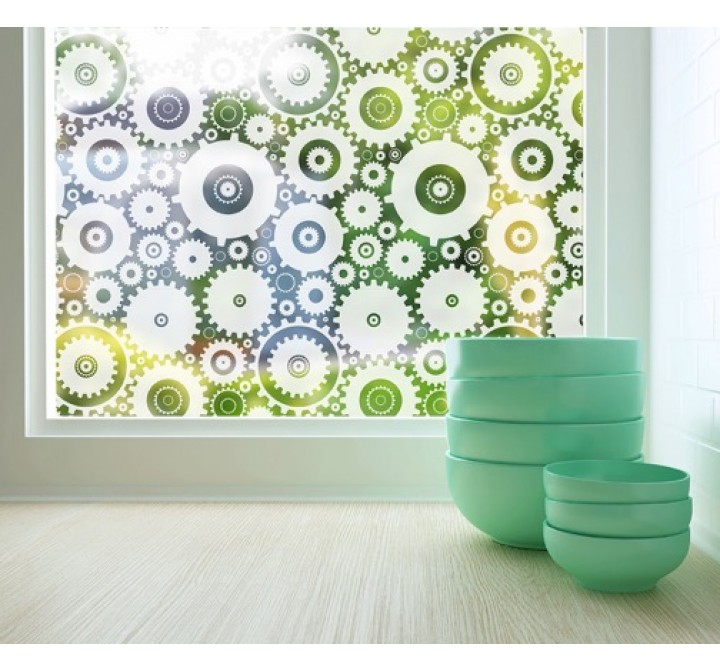 Odhams Press Sprockets Sheer Adhesive Window Film