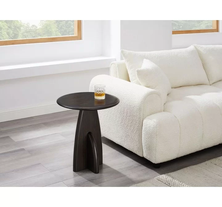 Greenington Zephyr Side Table, Caviar - Lifestyle