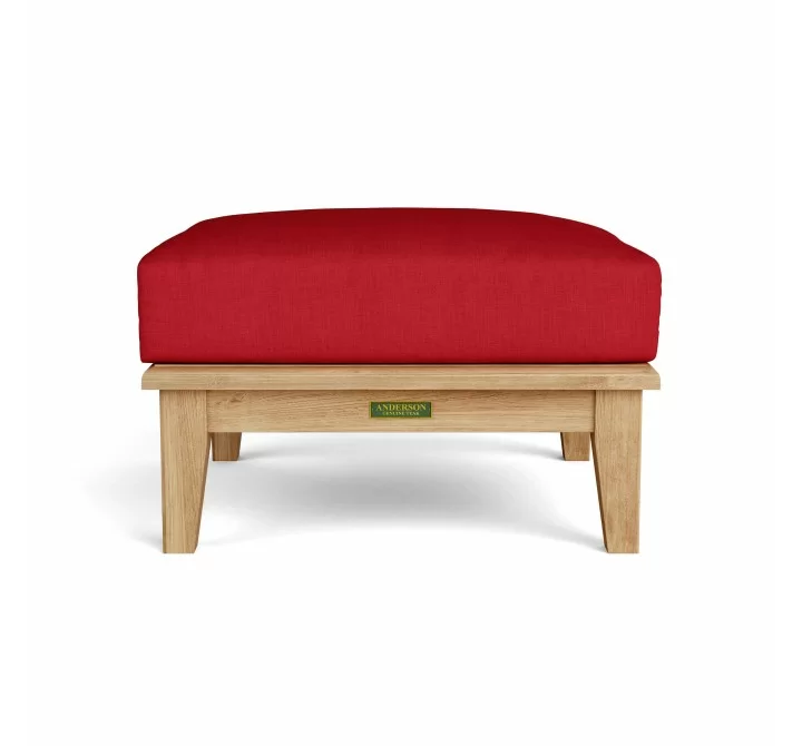 Anderson Teak Brianna Ottoman with Cushion-1