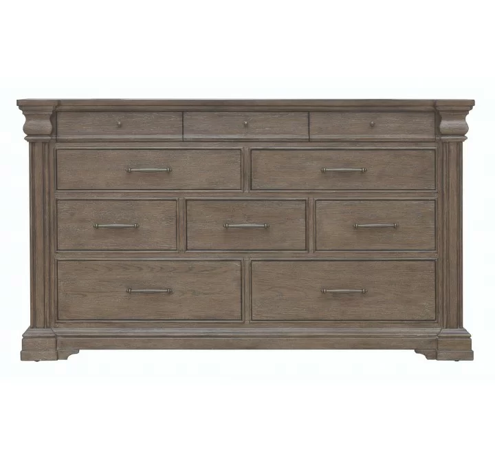 Madison Ridge Brown 10 Drawer Dresser-4