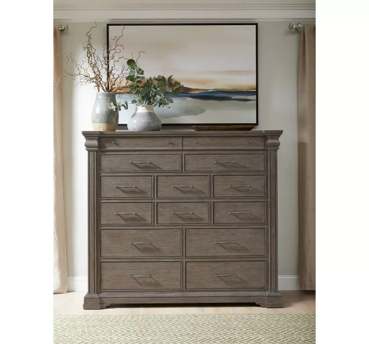 Madison Ridge Brown 14 Drawer Master Chest-1