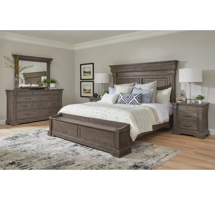 Madison Ridge Brown Dresser Mirror-6