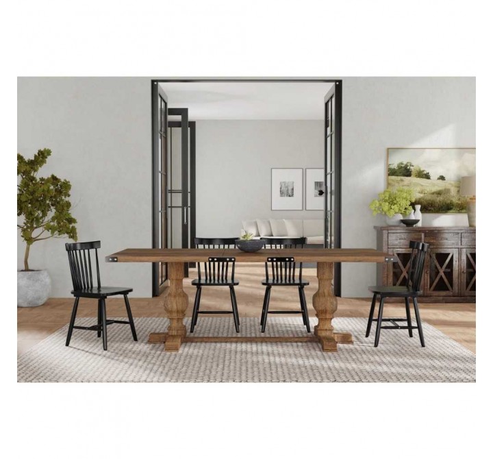 Manchester Dining Table, Natural - Lifestyle